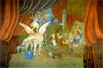 Curtain for the ballet Parade